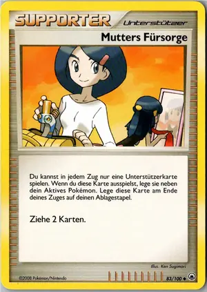 Mutters Fürsorge Exemplar 1,25 €