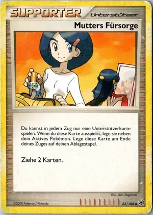 Mutters Fürsorge Exemplar 1,25 €