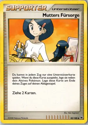 Mutters Fürsorge Exemplar 1,25 €