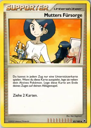 Mutters Fürsorge Exemplar 1,25 €