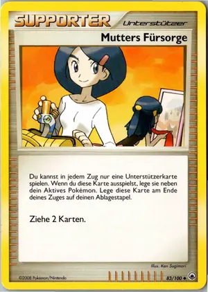 Mutters Fürsorge Exemplar 1,25 €