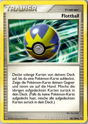 Pokémon-Karte Flottball 86/100 Majestätischer Morgen