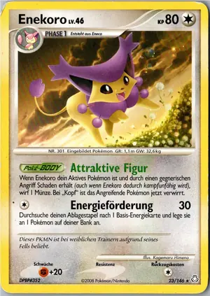 Pokémon-Karte Enekoro 23/146 Erwachte Legenden