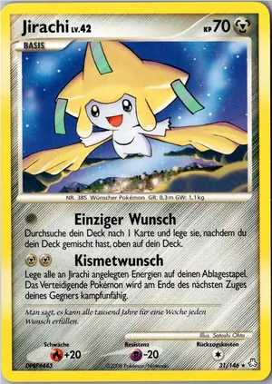 Pokémon-Karte Jirachi 31/146 Erwachte Legenden