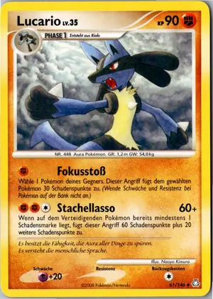 Lucario Exemplar 2,95 €