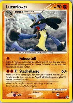 Lucario Exemplar 2,95 €