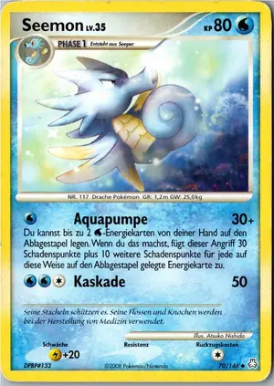 Pokémon-Karte Seemon 70/146 Erwachte Legenden