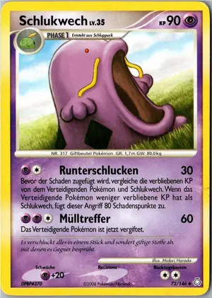 Schlukwech Exemplar 1,95 €