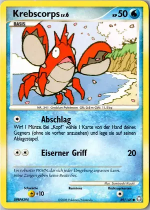 Krebscorps Exemplar 1,95 €