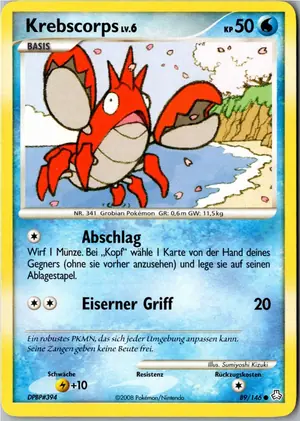 Krebscorps Exemplar 1,95 €