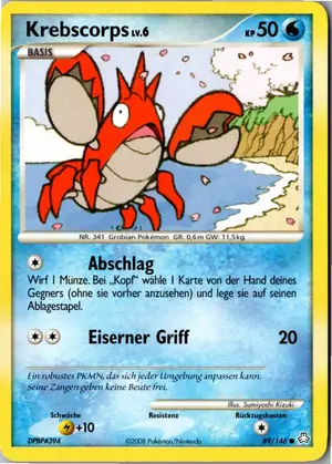 Krebscorps Exemplar 1,95 €