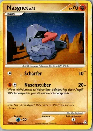 Pokémon-Karte Nasgnet 109/146 Erwachte Legenden