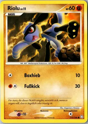 Riolu Exemplar 1,95 €