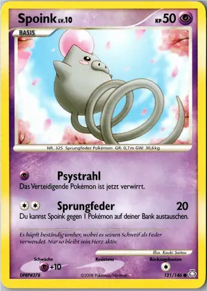 Spoink Exemplar 1,95 €
