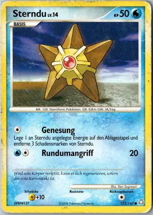 Pokémon-Karte Sterndu 122/146 Erwachte Legenden