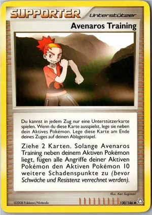Pokémon-Karte Avenaros Training 130/146 Erwachte Legenden