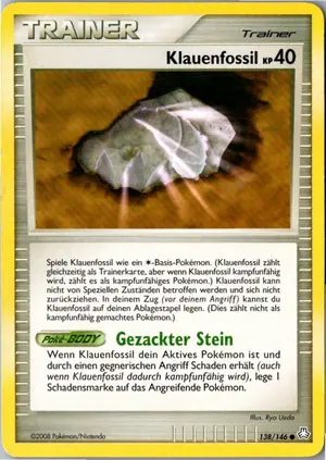 Klauenfossil Exemplar 1,95 €