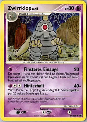 Zwirrklop Exemplar 2,95 €