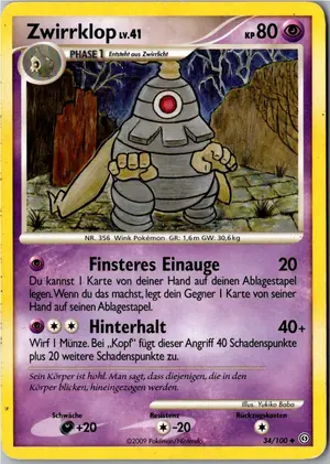 Zwirrklop Exemplar 2,95 €