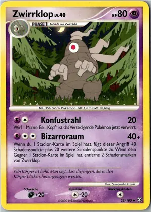 Zwirrklop Exemplar 1,95 €