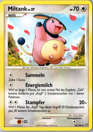 Miltank Exemplar 1,95 €
