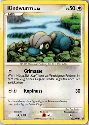 Kindwurm Exemplar 1,45 €