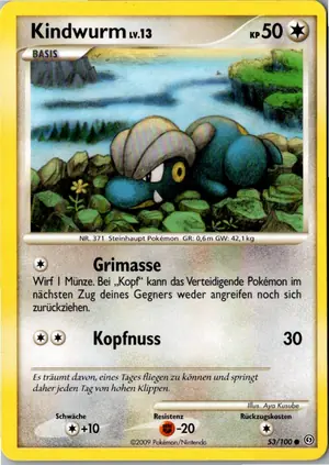 Kindwurm Exemplar 1,45 €