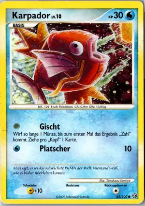 Karpador Exemplar 1,95 €
