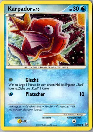 Karpador Exemplar 1,95 €