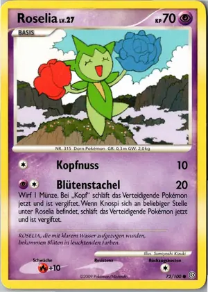 Roselia Exemplar 1,95 €