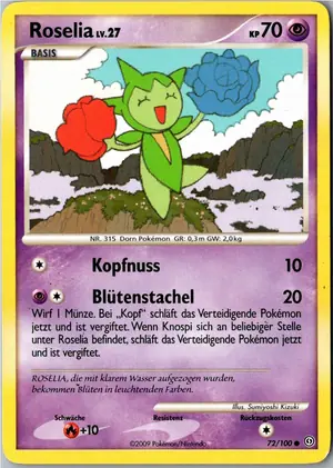 Roselia Exemplar 1,95 €