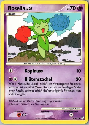 Roselia Exemplar 1,95 €
