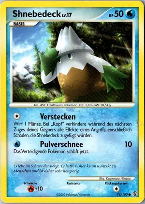 Shnebedeck Exemplar 1,45 €