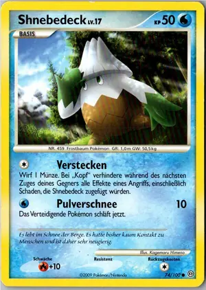 Shnebedeck Exemplar 1,45 €