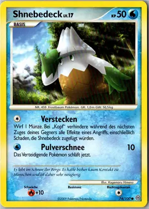 Shnebedeck Exemplar 1,45 €