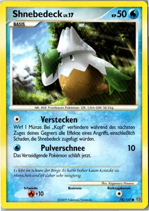 Shnebedeck Exemplar 1,45 €