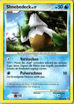 Shnebedeck Exemplar 1,45 €