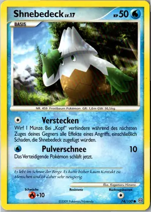 Shnebedeck Exemplar 1,45 €