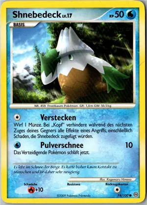 Shnebedeck Exemplar 1,45 €