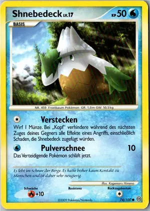 Shnebedeck Exemplar 1,45 €