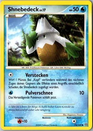 Shnebedeck Exemplar 1,45 €
