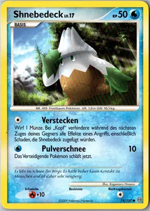 Shnebedeck Exemplar 1,45 €