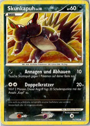 Skunkapuh Exemplar 2,25 €