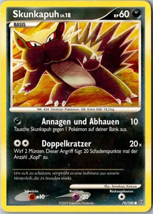 Skunkapuh Exemplar 2,25 €