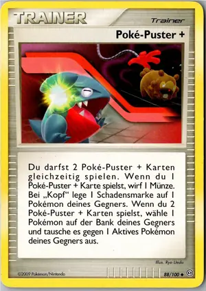 Pokémon-Karte Poke-Puster+ 88/100 Sturmtief
