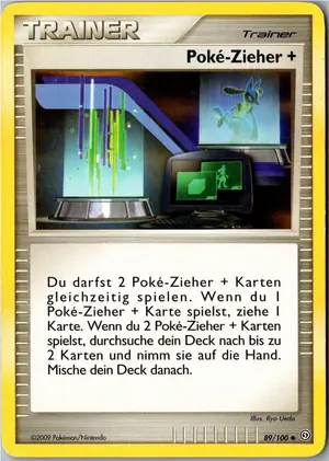 Pokémon-Karte Poke-Zieher+ 89/100 Sturmtief