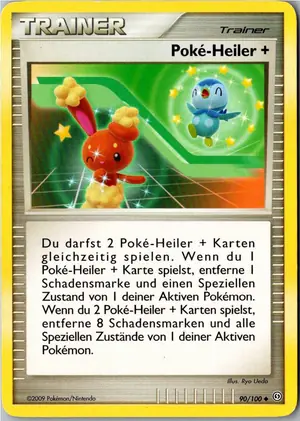 Pokémon-Karte Poke-Heiler+ 90/100 Sturmtief