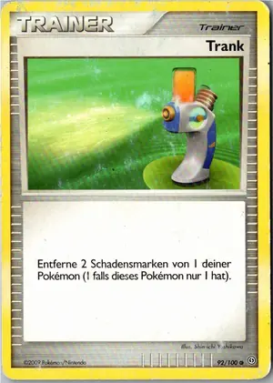 Pokémon-Karte Trank 92/100 Sturmtief