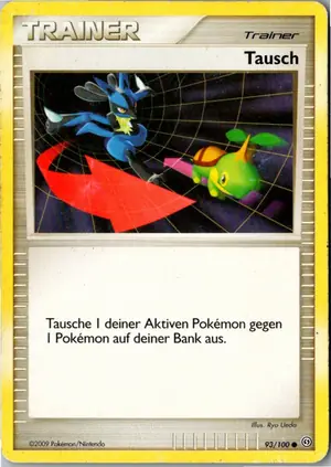 Pokémon-Karte Tausch 93/100 Sturmtief