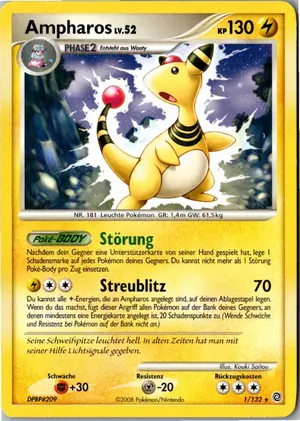 Ampharos Exemplar 3,95 €